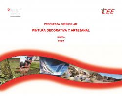 PROPUESTA CURRICULAR: PINTURA DECORATIVA Y ARTESANAL