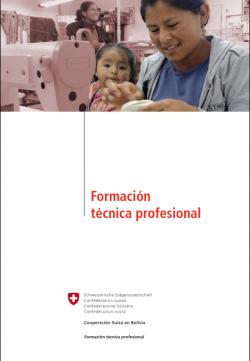 Cartilla informativa del proyecto Formación técnica profesional 