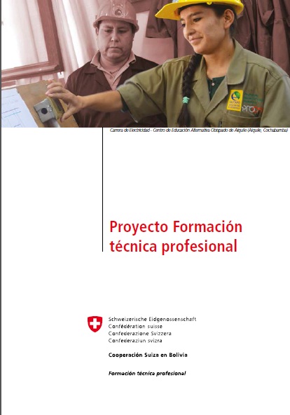 Cartilla de cierre del proyecto Formación técnica profesional 