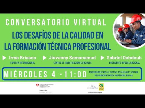Embedded thumbnail for Conversatorio: Los desafíos de la calidad en la formación técnica profesional