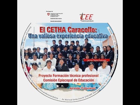 Embedded thumbnail for El CETHA Caracollo: una valiosa experiencia educativa