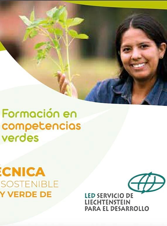 Brochure formación en competencias verdes