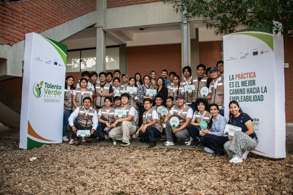Talento Verde Santa Cruz conecta a más de 100 jóvenes técnicos con 20 empresas para impulsar el empleo verde en Bolivia